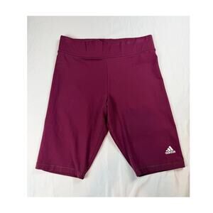 Adidas Women’s Bike Shorts Maroon Sz M